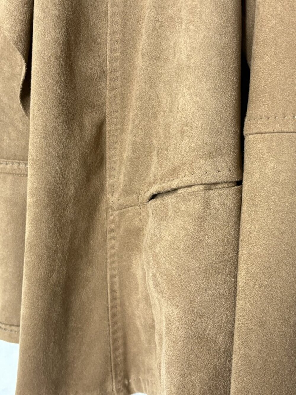 Max Studio Faux Suede Cardigan - Size S - Picture 2 of 6
